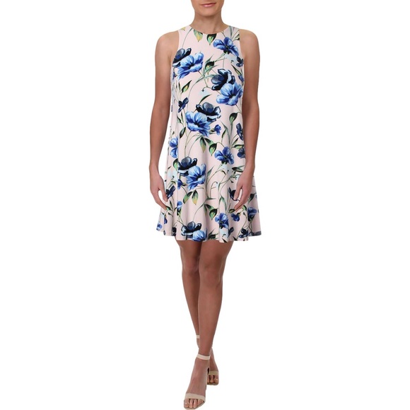 Ralph Lauren Floral Trapeze Dress - Picture 1 of 6